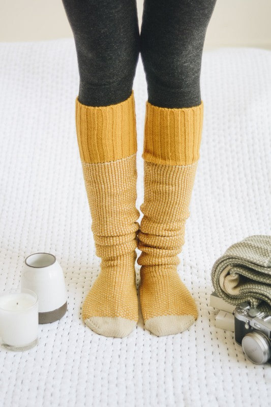 Lounging Around Knit Socks