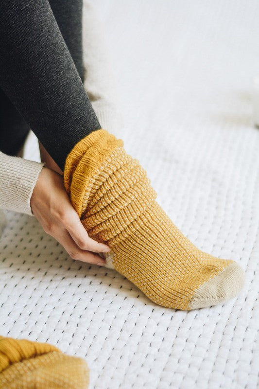 Lounging Around Knit Socks