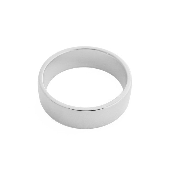 Sleek and Simple Band Ring