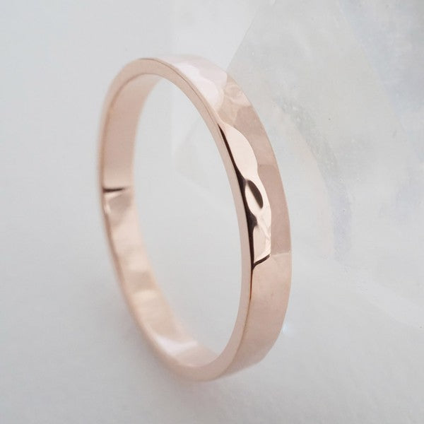 Hammered Boyfriend Ring