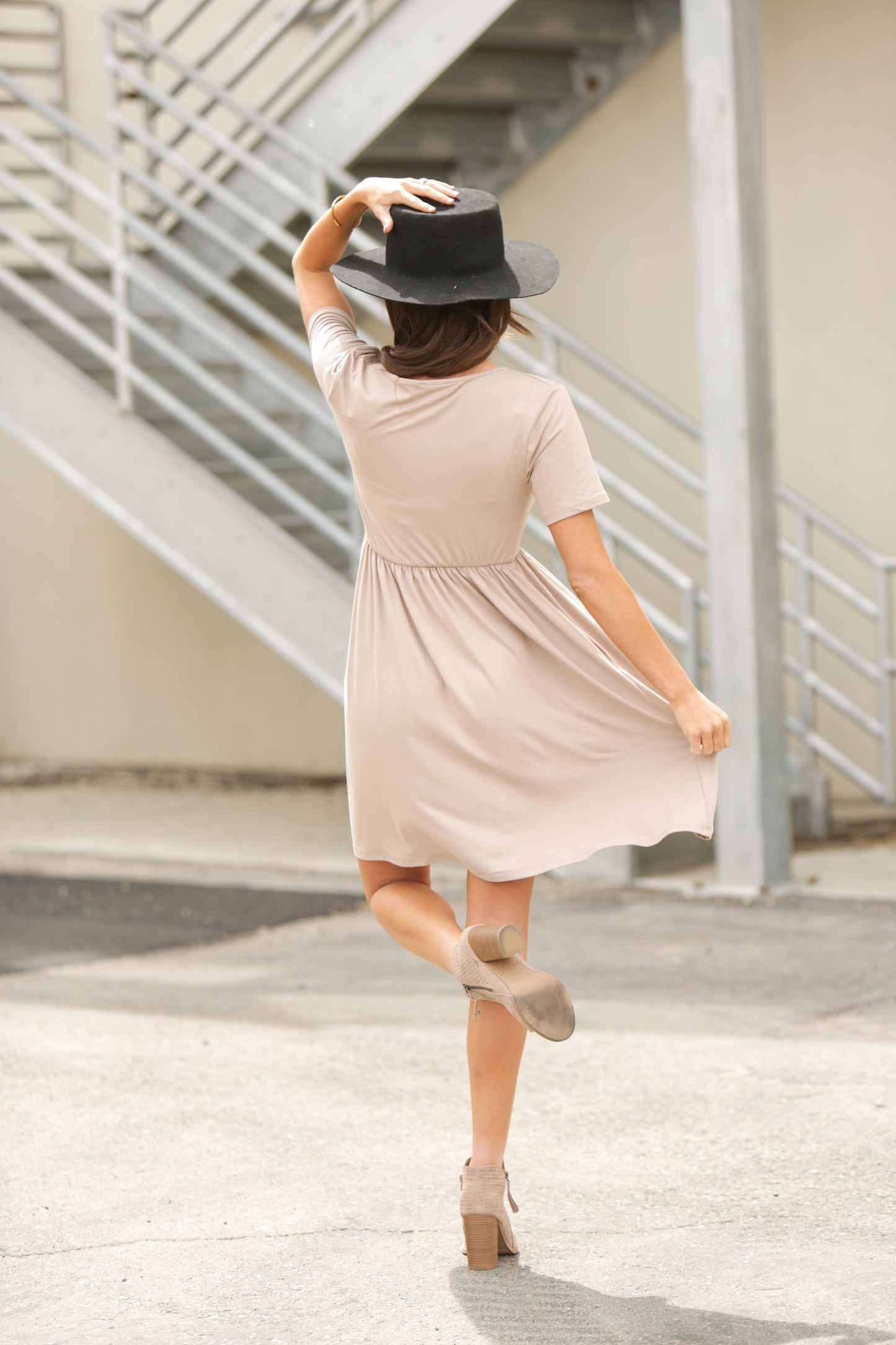 London Soft Pocket Dress