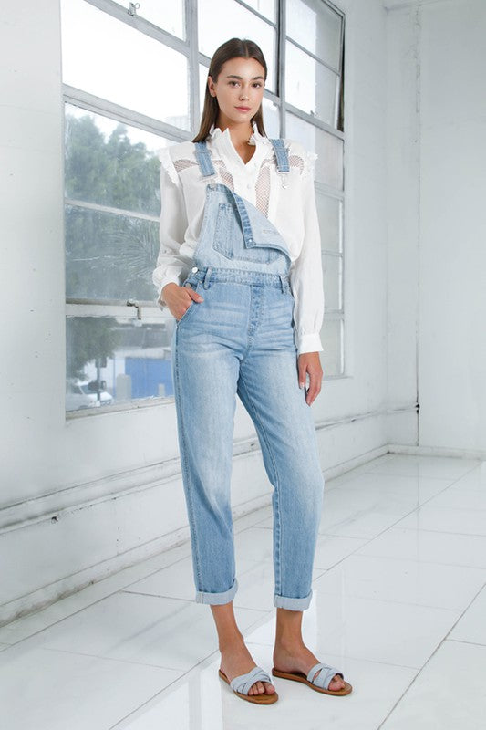 Taryn Denim Overalls