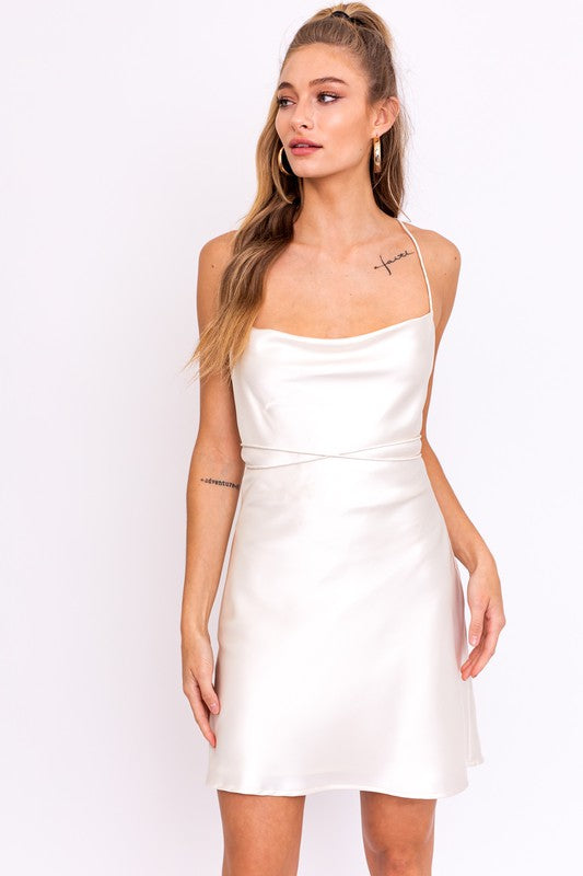 Unforgettable Strap Slip Dress