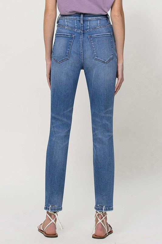 Ververt Distressed Mom Jeans