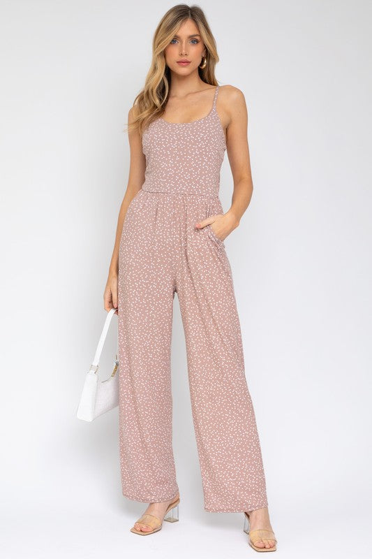 Ophelia Dot Jumpsuit