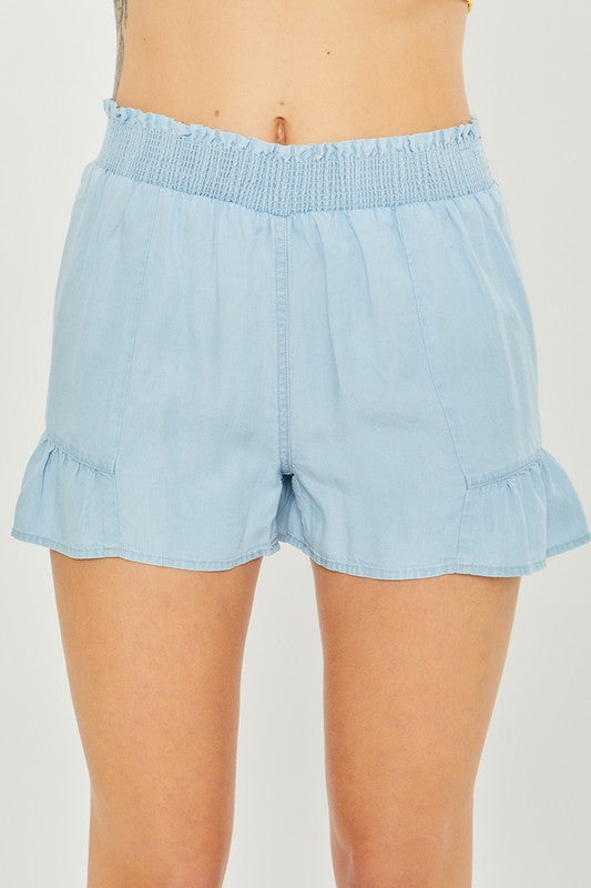 Dylan Woven Solid Shorts