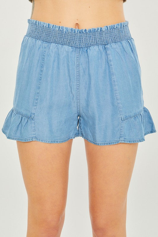 Dylan Woven Solid Shorts