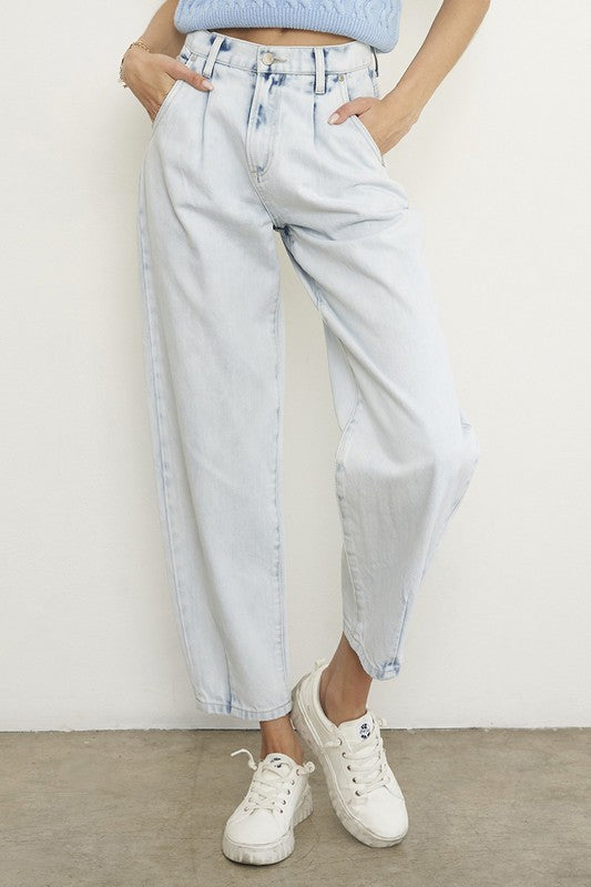 Vintage White Wash Jeans