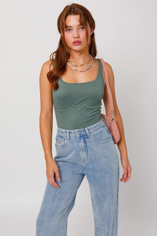 Lydia Sleeveless Bodysuit