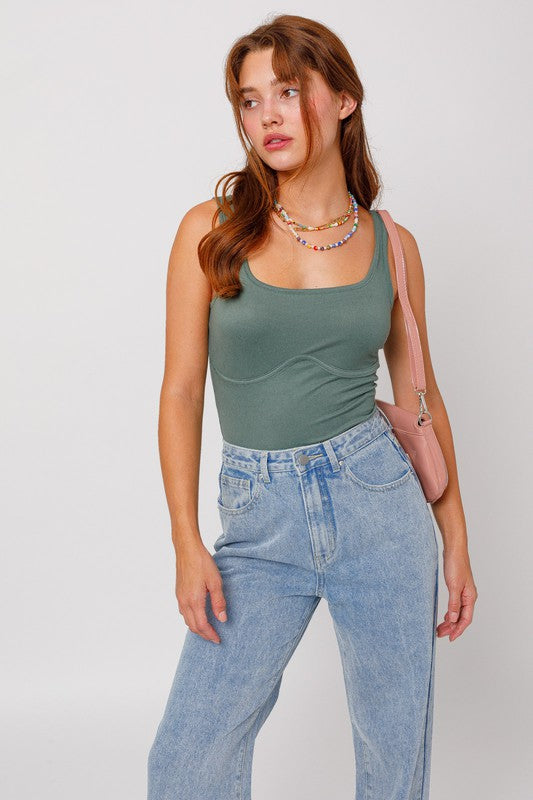 Lydia Sleeveless Bodysuit