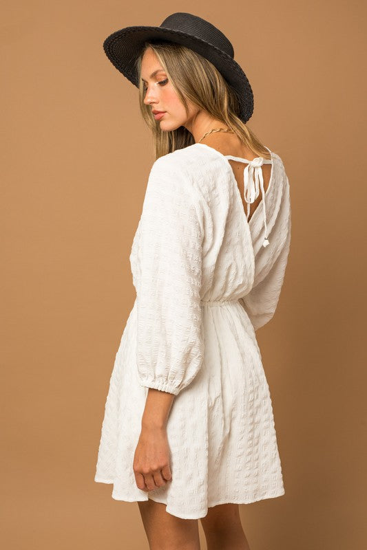 Sweetest Thing Textured Dress