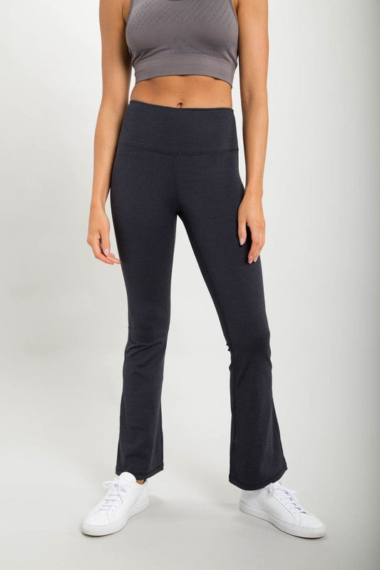 Arlie Flare Swoop Back High-Waisted Leggings