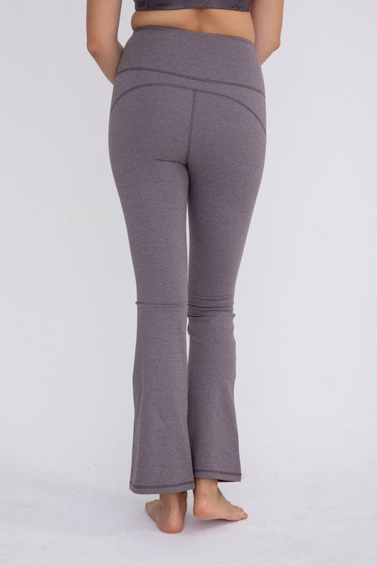 Arlie Flare Swoop Back High-Waisted Leggings