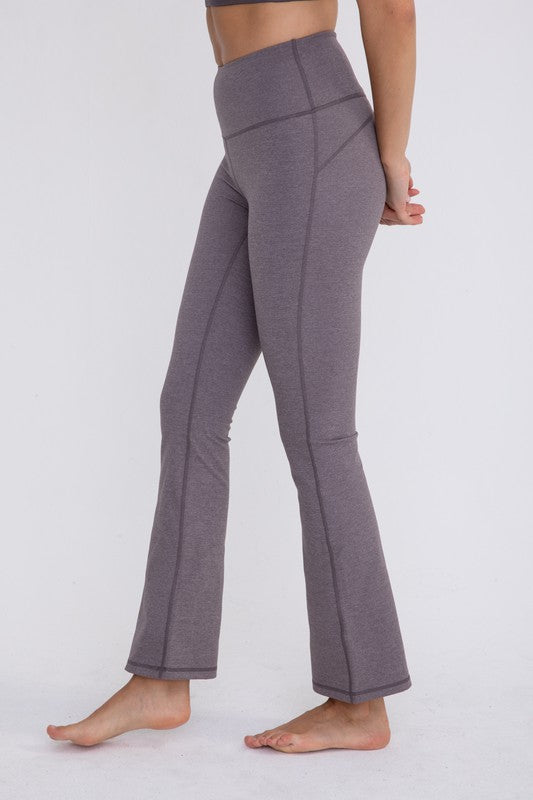 Arlie Flare Swoop Back High-Waisted Leggings