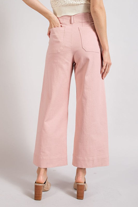 Tori Soft Washed Wide Leg Pants