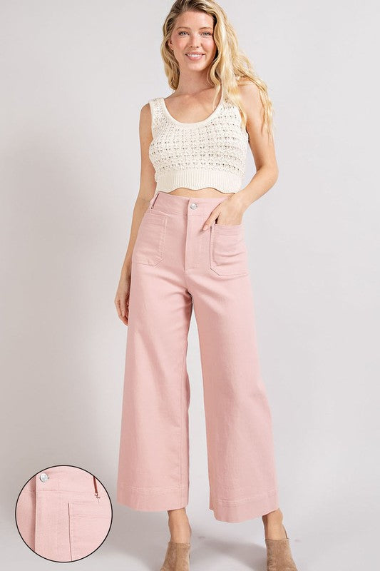 Tori Soft Washed Wide Leg Pants