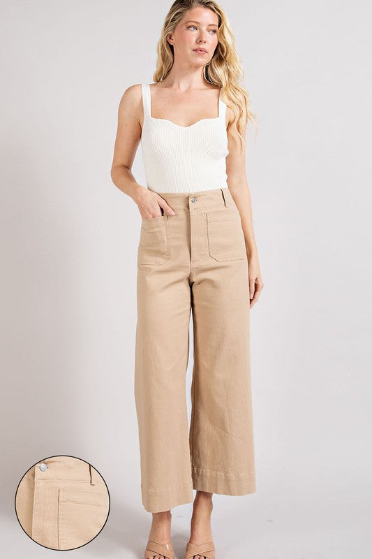 Tori Soft Washed Wide Leg Pants