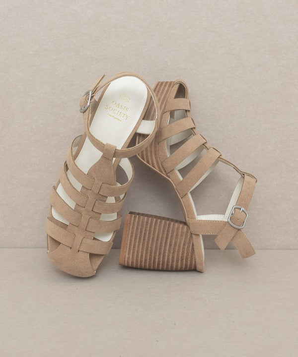 Scotty Gladiator Platform Heel