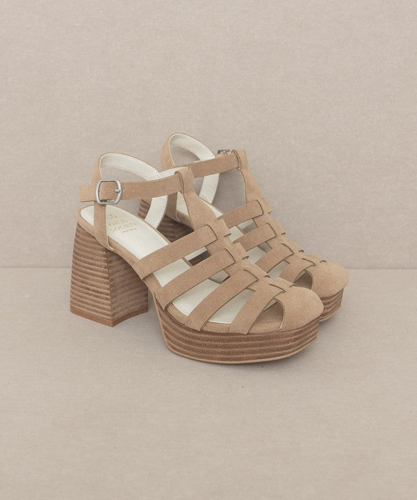 Scotty Gladiator Platform Heel