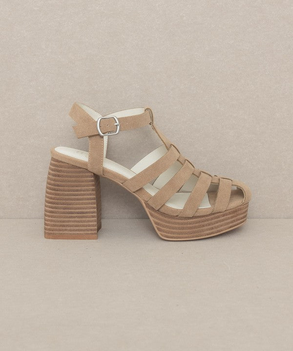 Scotty Gladiator Platform Heel