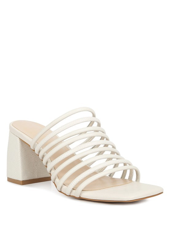 Delta Strappy Slip On Sandals