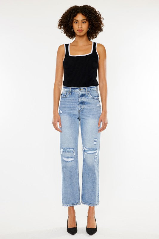 Kancan High Rise 90's Boyfriend Jeans