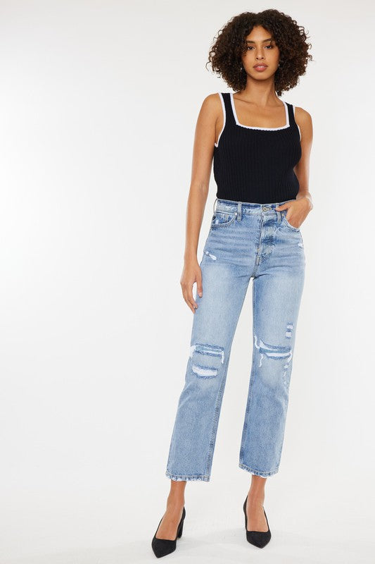 Kancan High Rise 90's Boyfriend Jeans