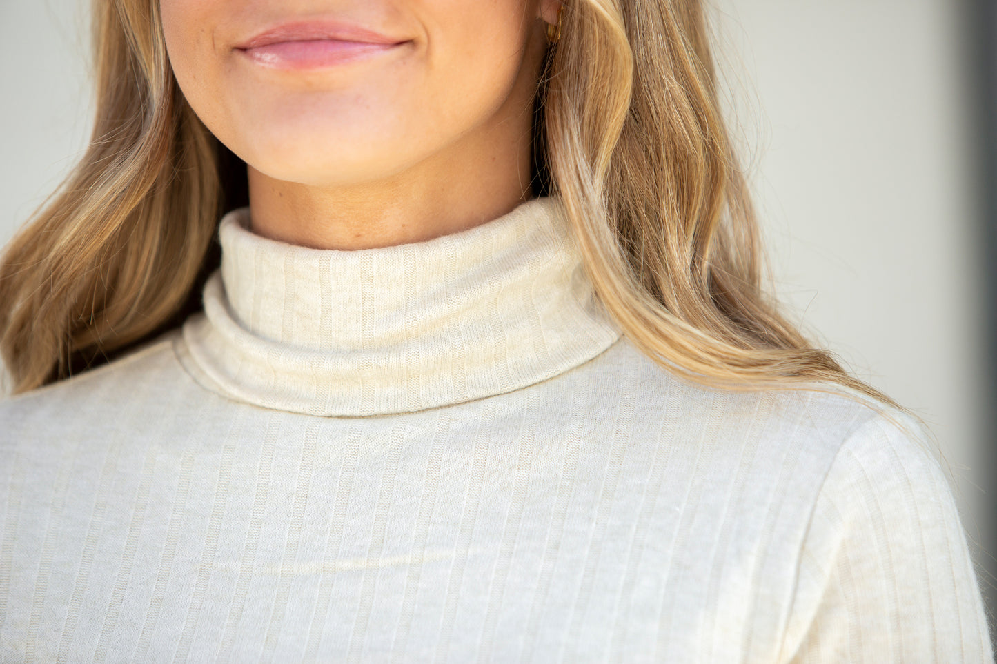 Joelle Ribbed Turtle Neck