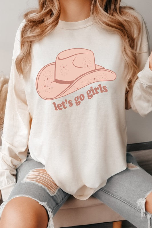 Let's Go Girls Comfort Colors Long Sleeve