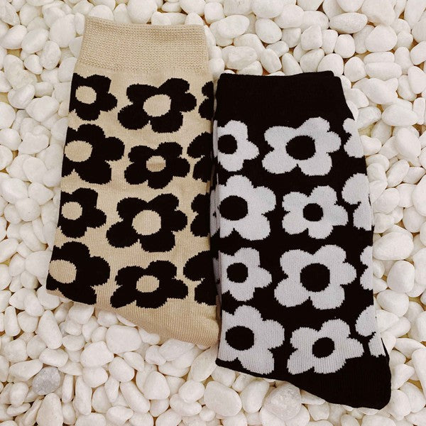 Daisy Socks Set Of 2 Pairs