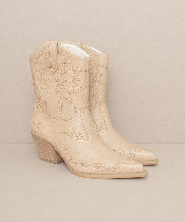 Nathan Embroidered Cowboy Boots