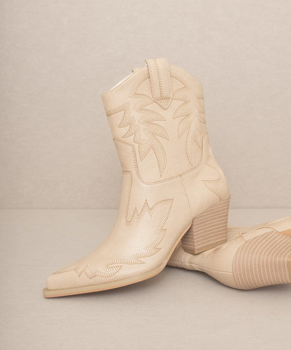 Nathan Embroidered Cowboy Boots