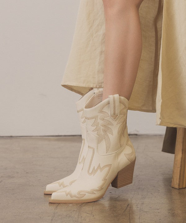 Nathan Embroidered Cowboy Boots