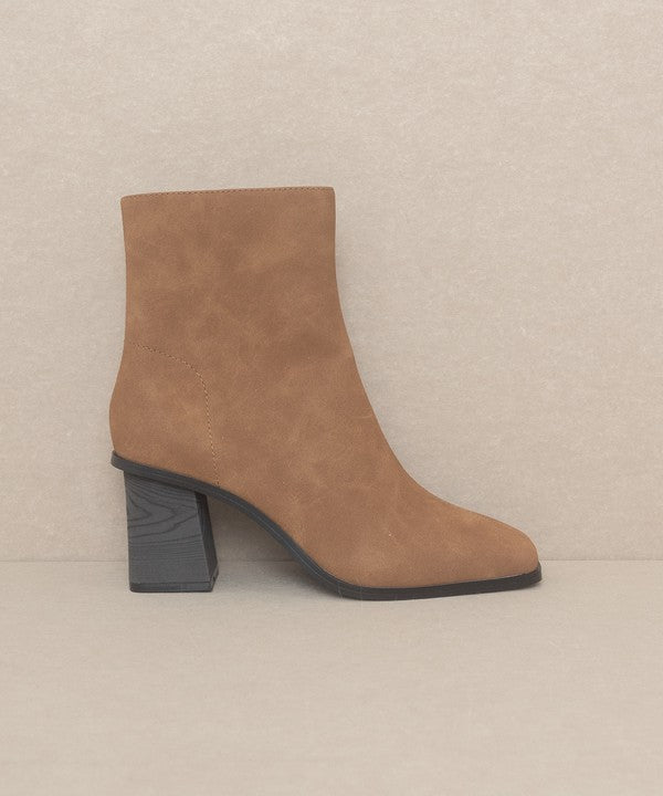 Lance Square Toe Ankle Boots