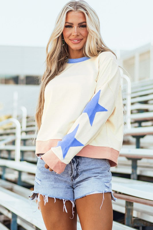 Star Oversized Sweatshirt