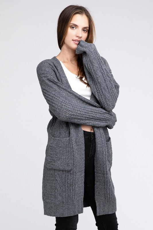 Palmer Knit Cardigan With Pockets