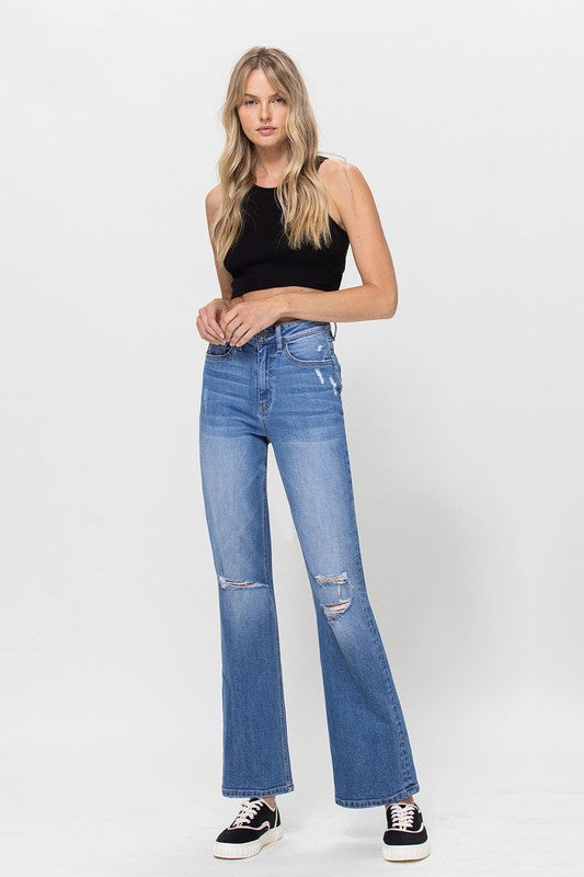 Flying Monkey 90's Dad Jeans Medium Denim