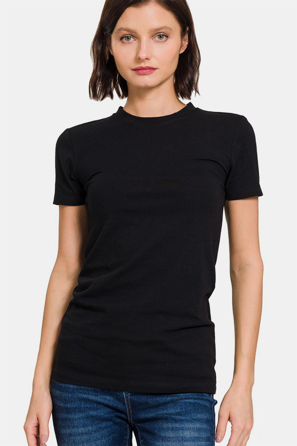 Deanna Crew Neck Short Sleeve T-Shirt