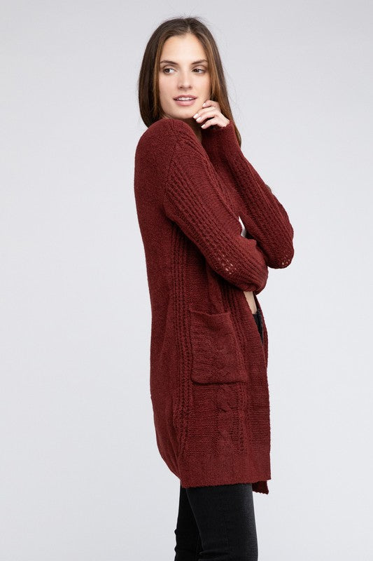 Palmer Knit Cardigan With Pockets