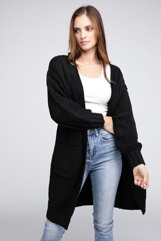 Palmer Knit Cardigan With Pockets