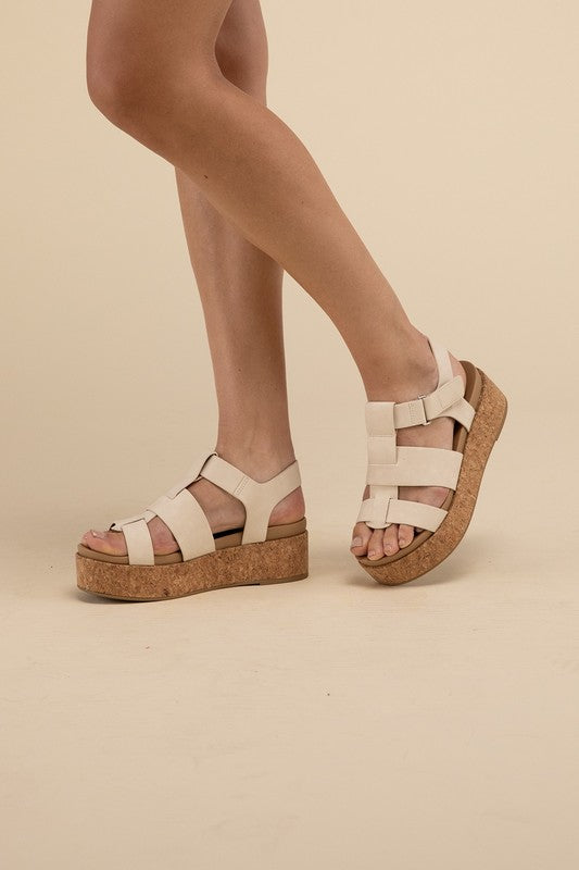 Aubrey Platform Sandal Wedge