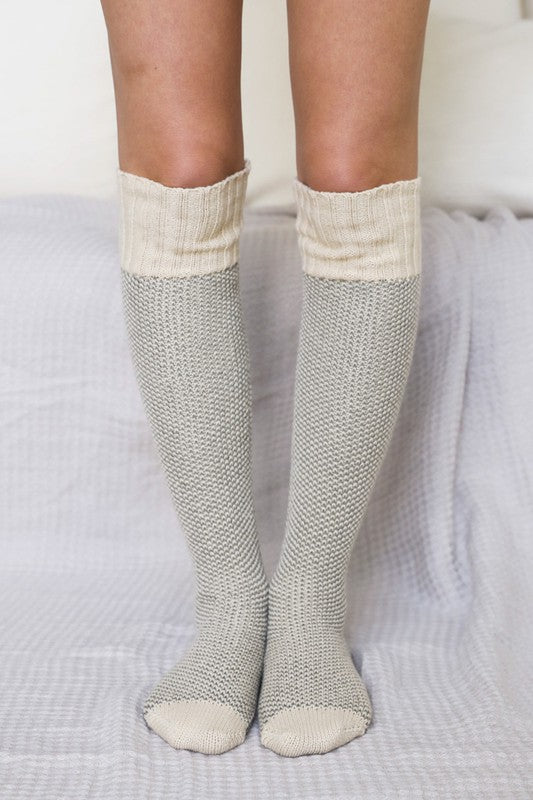 Lounging Around Knit Socks