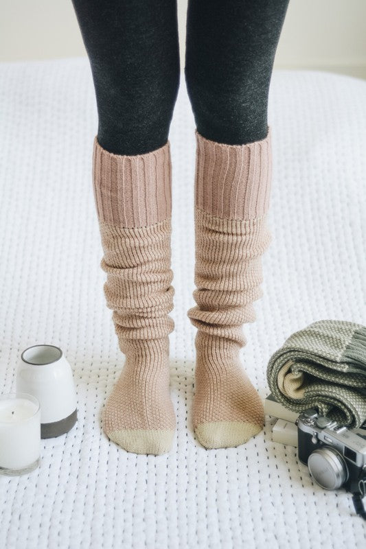 Lounging Around Knit Socks