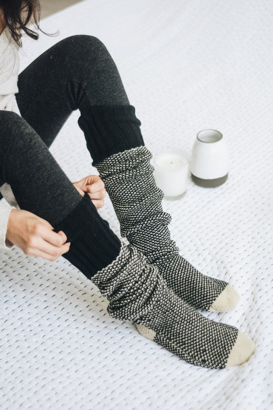 Lounging Around Knit Socks