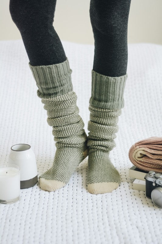 Lounging Around Knit Socks