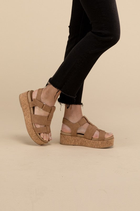 Aubrey Platform Sandal Wedge