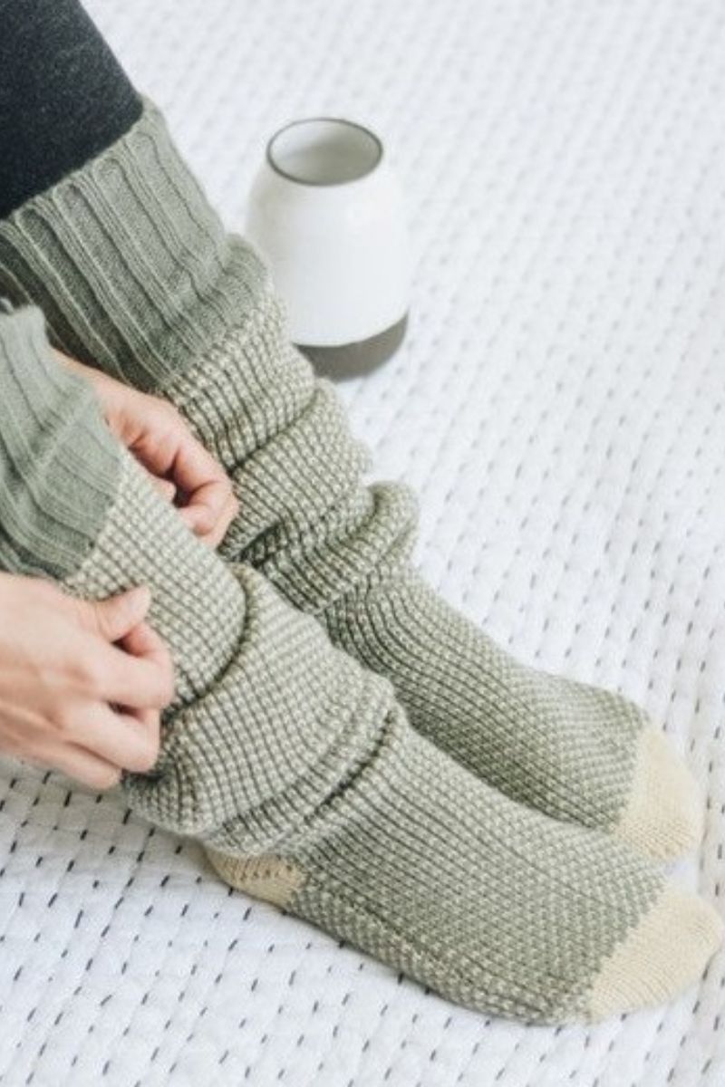 Lounging Around Knit Socks