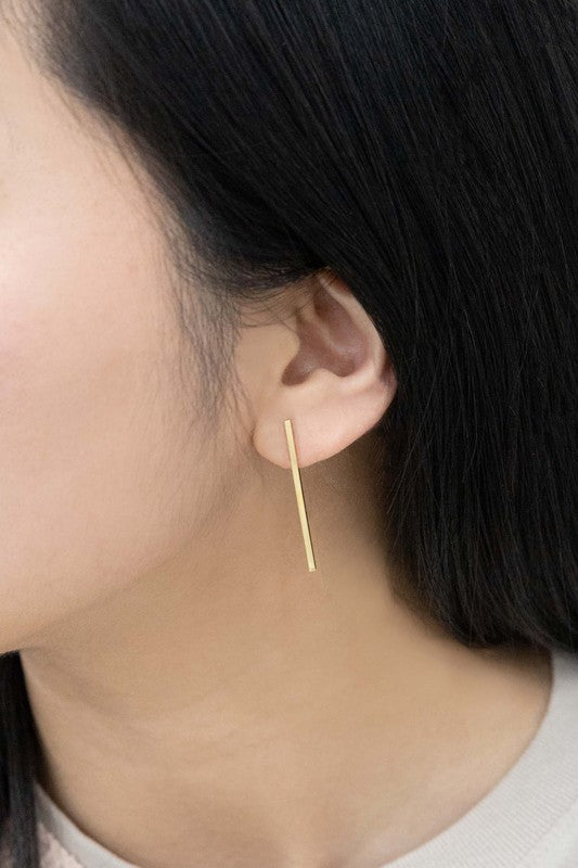 Bar Drop Earrings