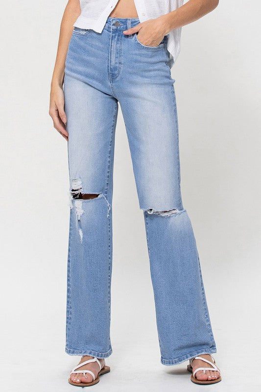 Flying Monkey High Rise Vintage Flare Jeans