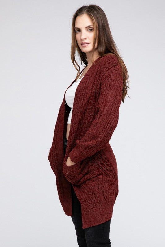 Palmer Knit Cardigan With Pockets